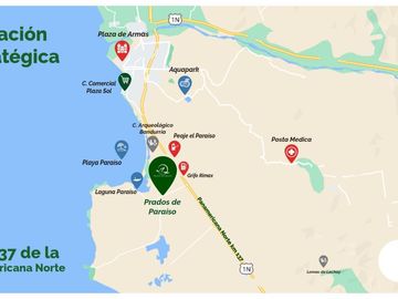 LOTES CAMPESTRES EN LA MEJOR ZONA DE HUACHO POR LA PLAYA Y HUMEDAL DE PARAÍSO