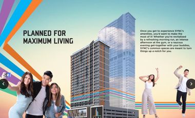 Sync N Tower affortable condo by Robinsonsland along Pasig C5 1 bedroom