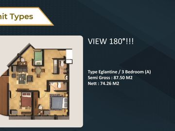 APARTEMEN MEWAH STRATEGIS MT HARYONO TEBET JAKARTA SELATAN
