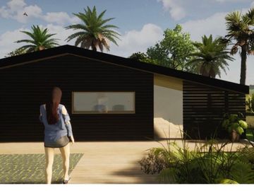 New House in Botanic Garden Trang