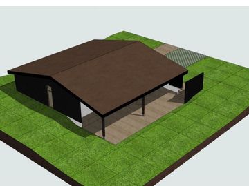 New House in Botanic Garden Trang