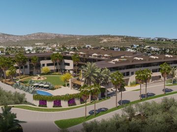 Penthouse con jacuzzi en rooftop, area bbq, en venta Puerto Los Cabos.