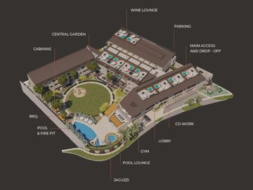 Penthouse con jacuzzi en rooftop, area bbq, en venta Puerto Los Cabos.