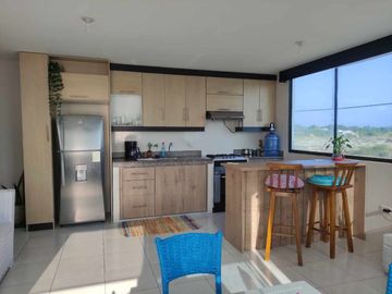 departamento con vista al mar en venta en Crucita