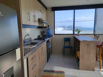 departamento con vista al mar en venta en Crucita