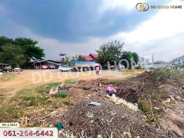 📢Land with buildings for sale Sriracha District, 3 rai 209 sq w., Soi Bueng-Bo Win 61, Chonburi