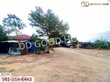 📢Land with buildings for sale Sriracha District, 3 rai 209 sq w., Soi Bueng-Bo Win 61, Chonburi