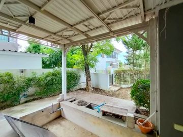Modern style house for sale with fish pond in a secured Mooban, San Kamphaeng, Chiang Mai