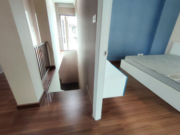 Modern style house for sale with fish pond in a secured Mooban, San Kamphaeng, Chiang Mai
