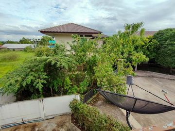 Modern style house for sale with fish pond in a secured Mooban, San Kamphaeng, Chiang Mai