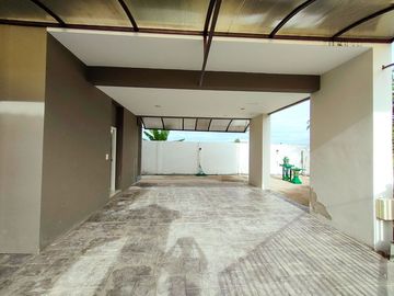 Modern style house for sale with fish pond in a secured Mooban, San Kamphaeng, Chiang Mai
