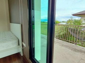 Modern style house for sale with fish pond in a secured Mooban, San Kamphaeng, Chiang Mai