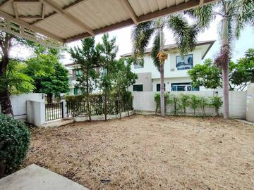 Modern style house for sale with fish pond in a secured Mooban, San Kamphaeng, Chiang Mai