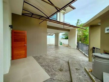 Modern style house for sale with fish pond in a secured Mooban, San Kamphaeng, Chiang Mai