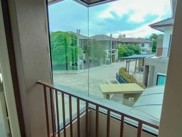 Modern style house for sale with fish pond in a secured Mooban, San Kamphaeng, Chiang Mai