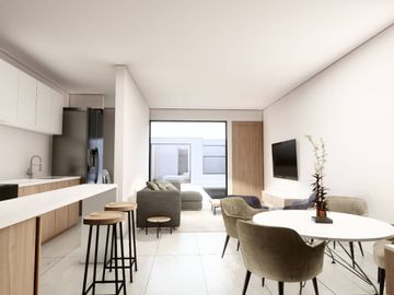 Condo con balcón, Roof garden común y patio, Miguel Hidalgo, Ciudad de México.