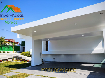 SE VENDE CASA MODERNA NUEVA EN LOMAS DE COCOYOC