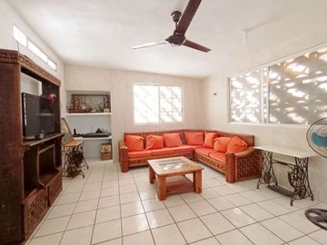 Casa amueblada en renta en la playa de Chuburna Puerto en Yucatán
