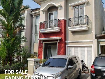 Dijual Rumah di Gading Serpong Siap Huni Hadap Timur Laut Lebar 8