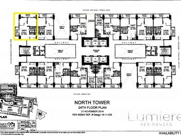 Brand New 2 Bedroom with Parking For Sale Lumiere Residences Pasig City
