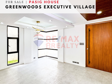 For Sale Pasig House in Greenwoods Executive Village, Pasig 5 Bedroom