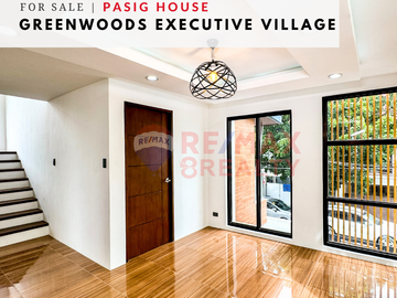 For Sale Pasig House in Greenwoods Executive Village, Pasig 5 Bedroom