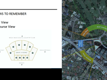 3BR Investment in Shang Residences Wack Wack - Golf Course View, near Schools and Malls