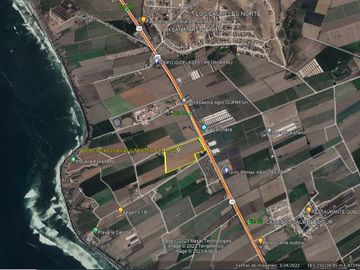 Terreno en Chancay, 4 has Al lado de la carretera Panamericana