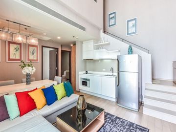 Pyne by Sansiri: Duplex 2bed 2bath 79sqm. 24,000,000 Am: 065619----