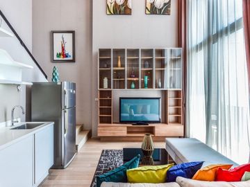 Pyne by Sansiri: Duplex 2bed 2bath 79sqm. 24,000,000 Am: 065619----