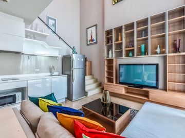 Pyne by Sansiri: Duplex 2bed 2bath 79sqm. 24,000,000 Am: 065619----