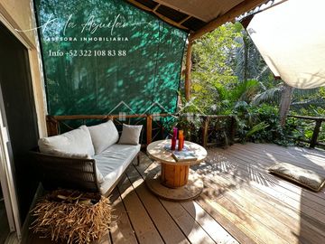 Casa en venta ECOLOGICA SUSTENTABLE en Sayulita Nayarit con panel solar