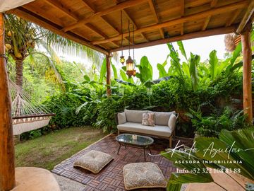 Casa en venta ECOLOGICA SUSTENTABLE en Sayulita Nayarit con panel solar