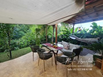 Casa en venta ECOLOGICA SUSTENTABLE en Sayulita Nayarit con panel solar