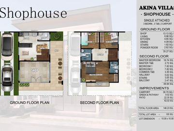 Akina Shop House For Mix Business and Residential Purpose in Tangub, Bacolod City