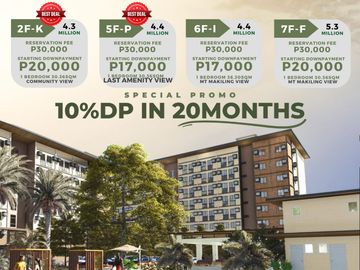 One Bedroom Condominium for sale in Lipa Batangas