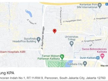 Rumah Disewakan di Duren Tiga Jakarta Selatan Dekat Mall Kalibata City Square