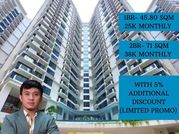 2BR 79 SQM Corner Unit Condo Rent to Own in florence tower near Venice Mall Mckinley Hill