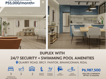 Duplex Units in Aurella Ridge Binangonan, Rizal