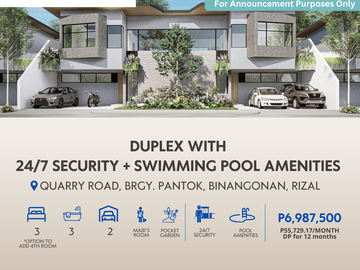 Duplex Units in Aurella Ridge Binangonan, Rizal