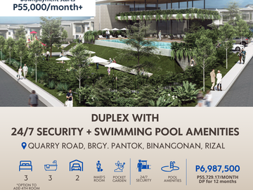 Duplex Units in Aurella Ridge Binangonan, Rizal