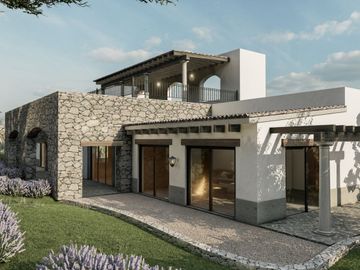 Casa de un piso, 190 m2, 3 rec, amenidades, privada en San Miguel de Allende