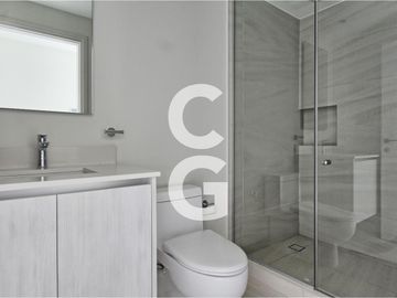 Departamento en Venta en Cancún en SLS Marina Beach con Terraza y Vista al Mar