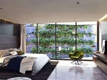 DEPARTAMENTO EN VENTA DE 2 RECÁMRAS CON VISTA AL MAR EN PUERTO CANCÚN, QUINTANA ROO, EXCLUSIVIDAD Y PLUSVALÍA