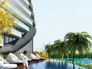 DEPARTAMENTO EN VENTA DE 2 RECÁMRAS CON VISTA AL MAR EN PUERTO CANCÚN, QUINTANA ROO, EXCLUSIVIDAD Y PLUSVALÍA