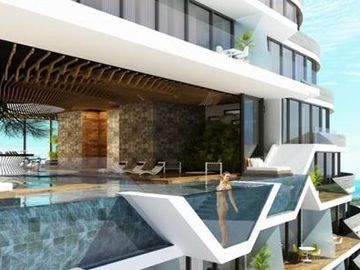 DEPARTAMENTO EN VENTA DE 2 RECÁMRAS CON VISTA AL MAR EN PUERTO CANCÚN, QUINTANA ROO, EXCLUSIVIDAD Y PLUSVALÍA