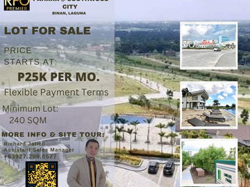 LOT FOR SALE IN PAHARA @ SOUTHWOOD CITY NEAR SOUTHWOOD MALL & ALABANG WEST