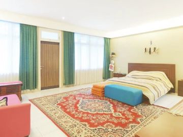 For Rent Garden House with Furnished & Private Pool, at Bangka Kemang Jakarta Selatan