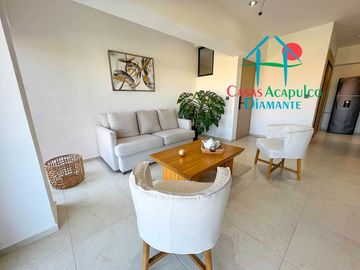 ¡Tu nuevo hogar en Acapulco! Amplio departamento con terraza, vista a la alberca y precio especial