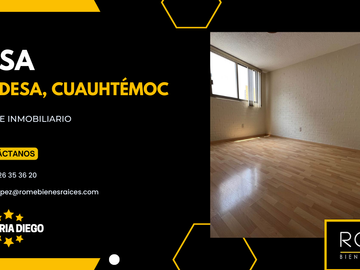 Hermosa Casa En Zamora, Condesa, Cuauhtemoc Cdmx Cerca De Metro Chapultepec